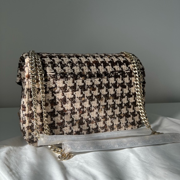 Sandro Yza Brown Tweed bag (brand new) - Picture 12 of 14